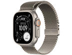 Смарт часовници Apple Watch Ultra 3 Cellular 49mm Natural Titanium Case with Natural Titanium Milanese Loop - Medium
