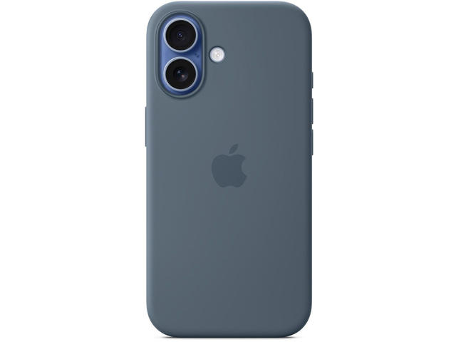Калъфи Apple iPhone 17 Silicone Case with MagSafe - Anchor Blue