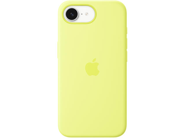 Калъфи Apple iPhone 16e Silicone Case - Neon Yellow
