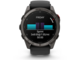 Смарт часовници Garmin fēnix 8 Pro - 51 мм, AMOLED, Sapphire - Carbon grey DLC titanium с Black/pebble grey силиконова каишка