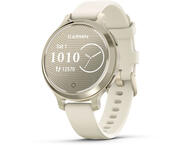 Смарт часовници Garmin Lily® 2 Active, Lunar Gold с Bone силиконова каишка