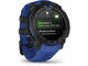 Смарт часовници Garmin Instinct 3 – 45 мм, AMOLED - Black с Bolt Blue/Black каишка 