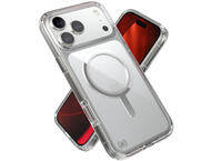 Калъфи Speck iPhone 17 Pro Max, Presidio, Perfect Clear, MagSafe Silver