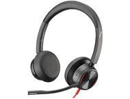 Слушалки HP Poly Blackwire 8225 сертифицирани за Microsoft Teams USB-C слушалки + USB-C/A адаптер (8X225AA)