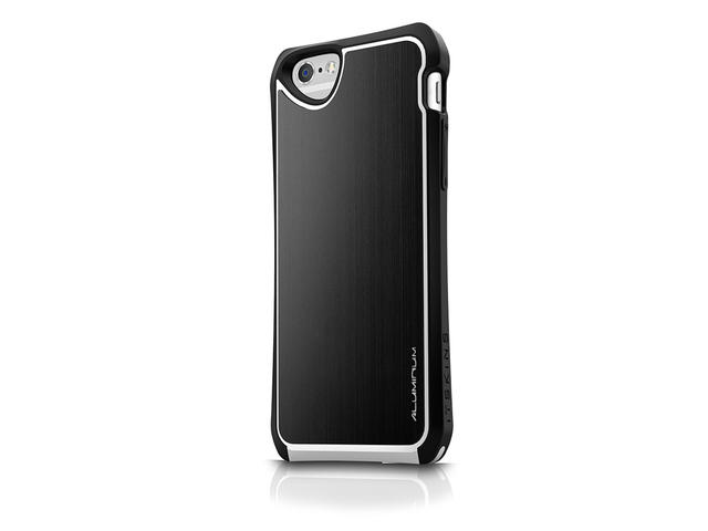 Калъфи Itskins iPhone 6 Fusion алуминиев калъф, черно-бял