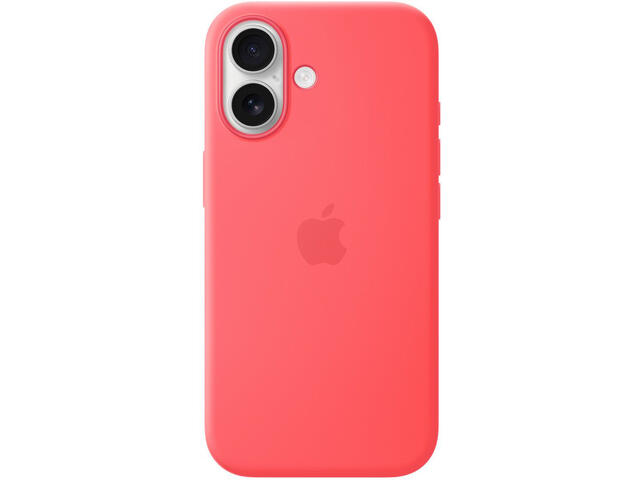 Калъфи Apple iPhone 17 Silicone Case with MagSafe - Bright Guava