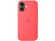 Калъфи Apple iPhone 17 Silicone Case with MagSafe - Bright Guava