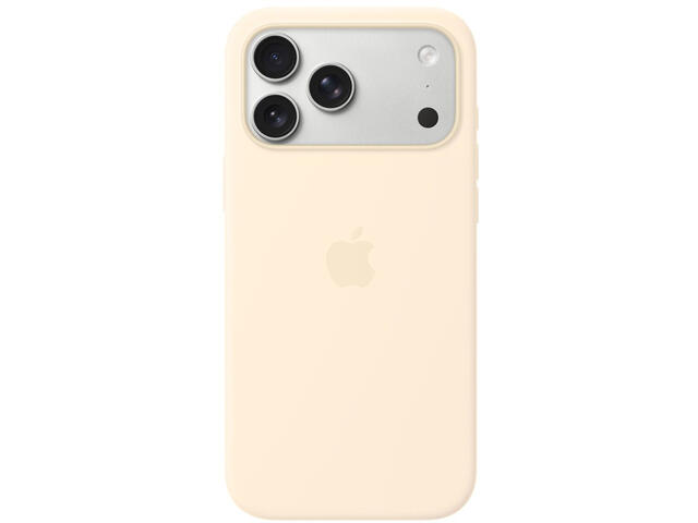 Калъфи Apple iPhone 17 Pro Max Silicone Case with MagSafe - Vanilla