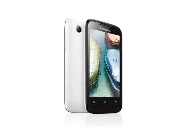 Смартфони Lenovo A369i 4GB, бял цвят, две SIM карти