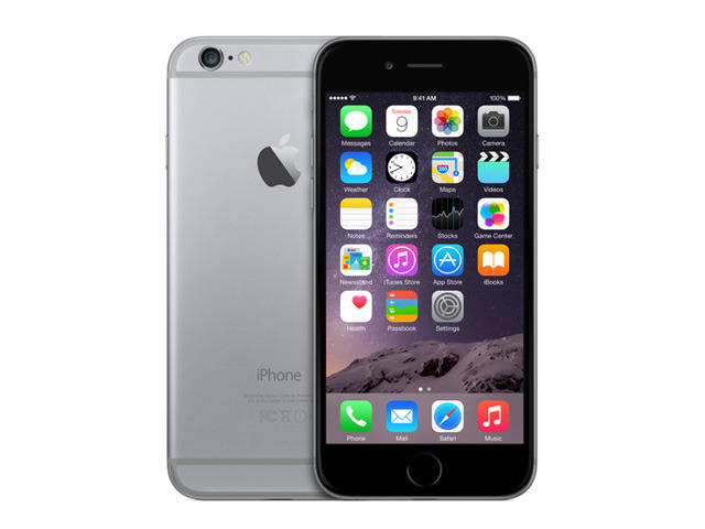 Смартфони Apple iPhone 6 16GB, сив цвят, с нарушен търговски вид