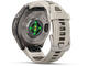 Смарт часовници Garmin fēnix® 9 Pro, inReach® - 43 мм - Titanium с Fog Grey/Dark Sandstone sandstone силиконова каишка