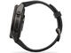 Смарт часовници Garmin fēnix® 9 Pro, inReach® - 43 мм - Carbon Gray DLC Titanium с Black/Pebble Grey силиконова каишка