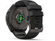 Смарт часовници Garmin fēnix® 9 Pro, inReach® - 51 мм - Carbon Gray DLC Titanium с Black/Pebble Grey силиконова каишка