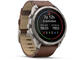 Смарт часовници Garmin fēnix® 9 Pro, inReach® - 51 мм -  Titanium с Walnut кожена каишка
