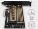 Кабели и Адаптери AXAGON PCEM2-D PCI-E 16x - M.2 SSD NVMe