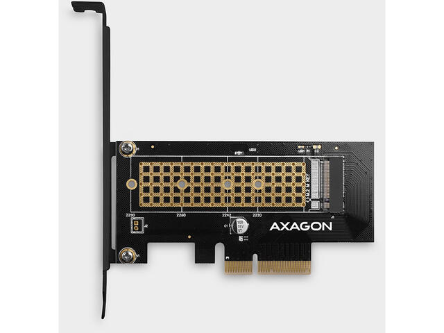 Кабели и Адаптери AXAGON PCEM2-N PCI-E 16x - M.2 SSD NVMe