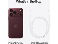 Смартфони Apple iPhone 18 Pro Max - 12GB RAM / 512GB, Burgundy