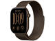 Aluminum, Dark Bronze, Milanese Loop, M/L