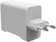 Зарядни устройства Mophie GaN USB-C Dual 67W and cable (70cm), White