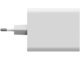 Зарядни устройства Mophie GaN USB-C Dual 67W and cable (70cm), White
