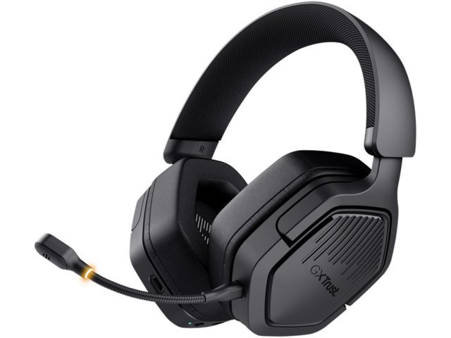 Слушалки TRUST GXT 493 Carus Wireless Multiplatform headset - Black