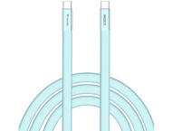 Кабели и Адаптери Verbatim Sync & Charge SoftTouch Cable 100W USB-C® to USB-C, 120cm, Blue
