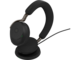 Слушалки Jabra Evolve3 75, MS, Link390a, Black + Wireless Charging Pad