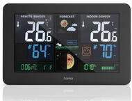 Smart Home Hama Електронна метеостанция "Premium", цветен LED дисплей