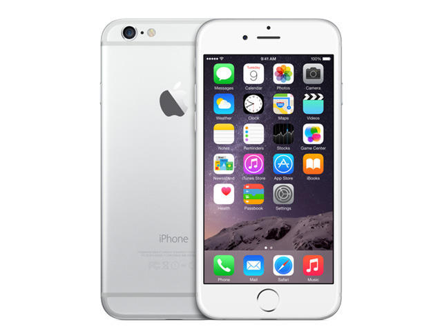 Смартфони Apple iPhone 6 64GB, сребрист цвят