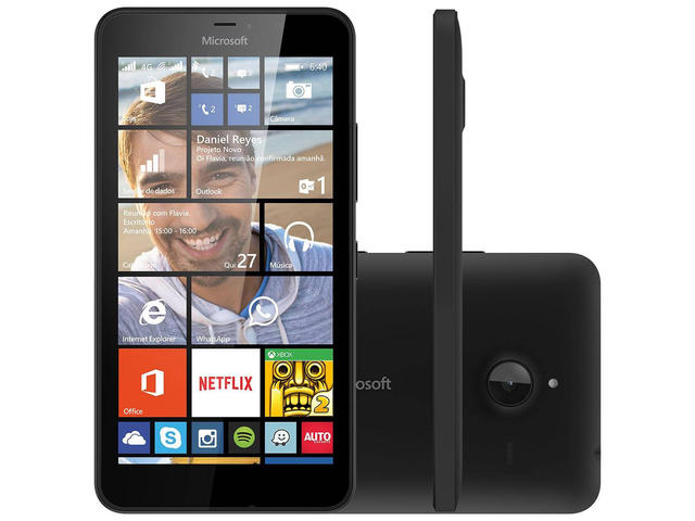 Смартфони Microsoft Lumia 640 XL 8GB, черен цвят, две SIM карти