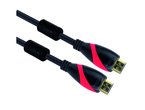 Кабели и Адаптери VCom Кабел HDMI M / M Ultra HD 4k2k Gold +2 Ferrite v1.4 ethernet 3D - CG525D-5 метра