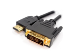 Кабели и Адаптери VCom кабел DVI 24+1 Dual Link M / HDMI M - CG481G-5 метра