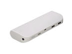 Външни батерии Hama "Pipe" Power Pack, 10400 mAh, в бяло-сиво