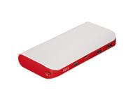 Външни батерии Hama "Pipe" Power Pack, 13000 mAh, в бяло-червено