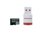 Карти памет 8GB microSDHC Transcend Class 10 USB